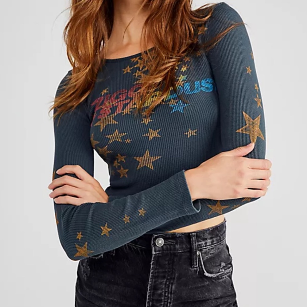 Free People Ziggy Stardust longsleeve